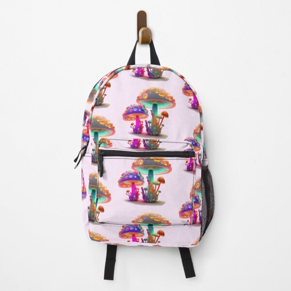 Item preview, Neon mushrooms in orange and purple designed and sold by ThatFeeling.