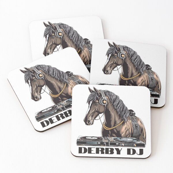 Item preview, Derby DJ - Spinnin' Tunes at the Horse Races designed and sold by PeelnProduce.