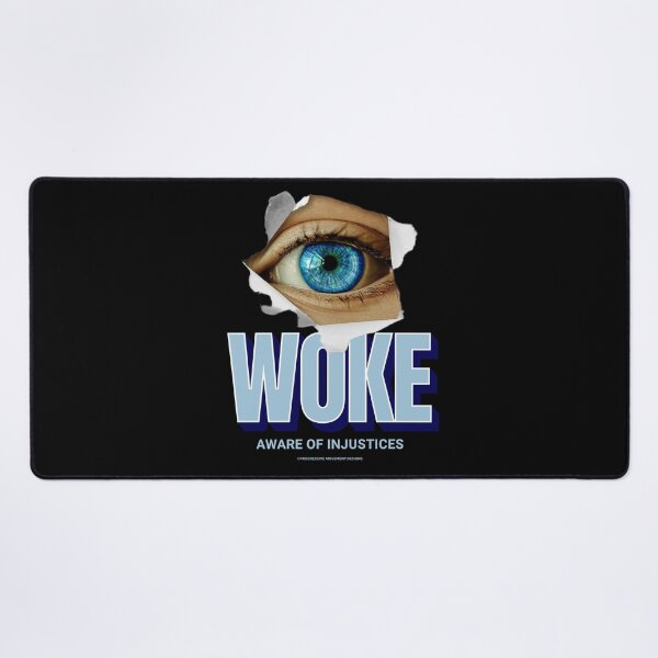 Item preview, PMD00890 Progressive Movement Designs Woke Eye design shows you are a woke Democrat or Independent or Bernie Sanders supporter designed and sold by ProgressiveLeft.