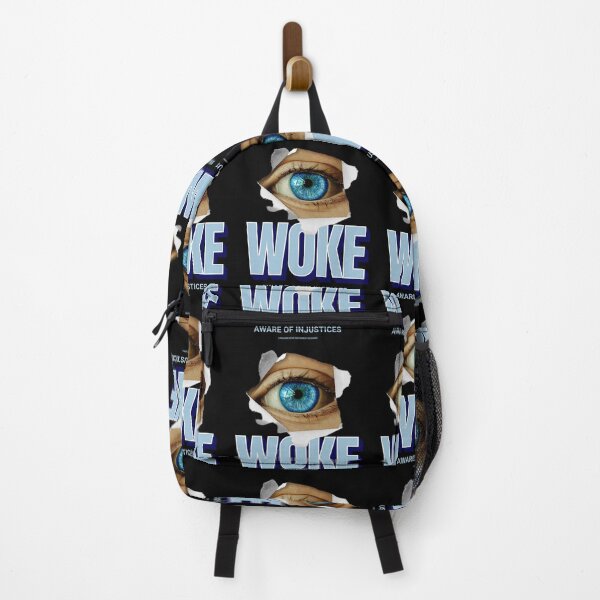 Item preview, PMD00890 Progressive Movement Designs Woke Eye design shows you are a woke Democrat or Independent or Bernie Sanders supporter designed and sold by ProgressiveLeft.