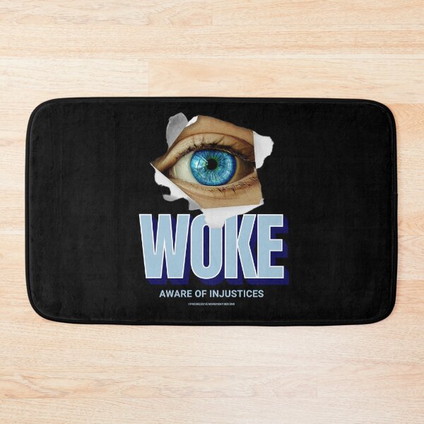 Item preview, PMD00890 Progressive Movement Designs Woke Eye design shows you are a woke Democrat or Independent or Bernie Sanders supporter designed and sold by ProgressiveLeft.