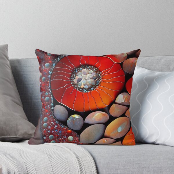 Item preview, Glittery Flower Gems,Red Orange designed and sold by GemstoneandLeaf.