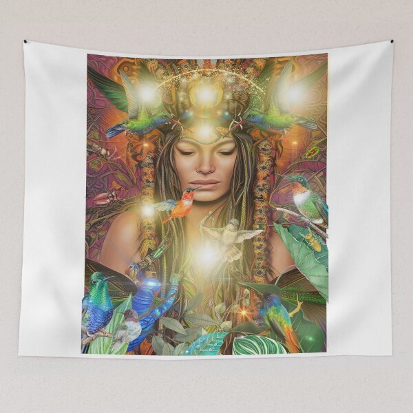 Item preview, The Ayahuasca Goddess designed and sold by EvolvetoEcology.