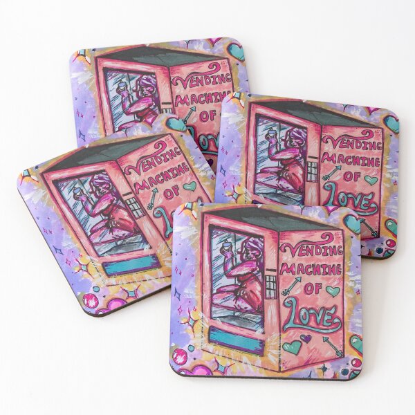 Item preview, Vending Machine of Love designed and sold by carolina-honey.