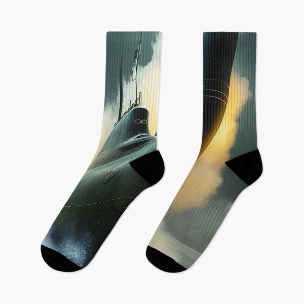 Item preview, Surfacing Submarine designed and sold by DigitizedArt.