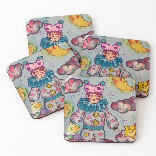 Item preview, Sleepy clown designed and sold by carolina-honey.