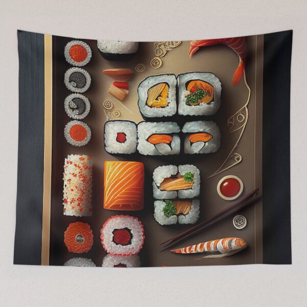 Item preview, Sushi Plate designed and sold by DigitizedArt.