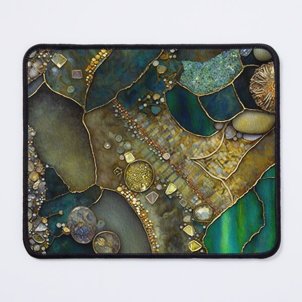 Item preview, Glittery Organic Gems,Green, Moss, Leaf designed and sold by GemstoneandLeaf.