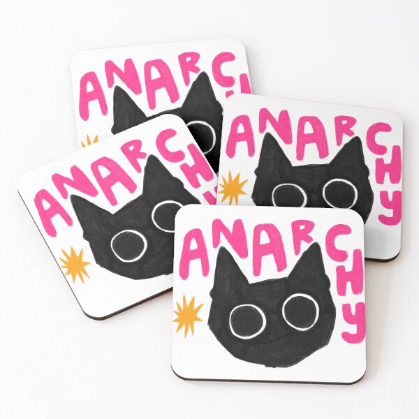 Item preview, Anarchy Cat  designed and sold by mabelsyrupshop.