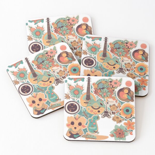 Item preview, Boho retro sticker designed and sold by PAPER&PEXELS.