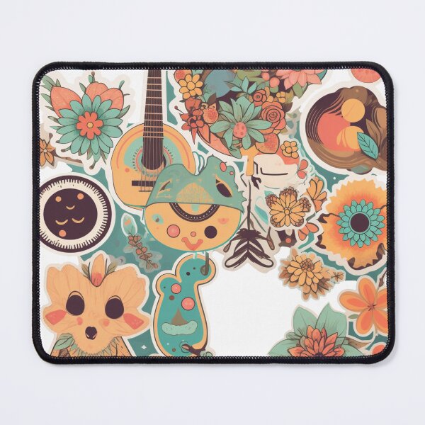 Item preview, Boho retro sticker designed and sold by PAPER&PEXELS.