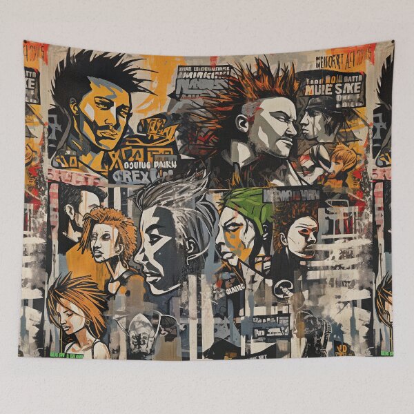 Item preview, Punk rock street art. designed and sold by paulo silveira.