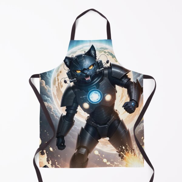 Item preview, Space Cat: A Cosmic Feline - combat ready designed and sold by Digital-Hijinx.