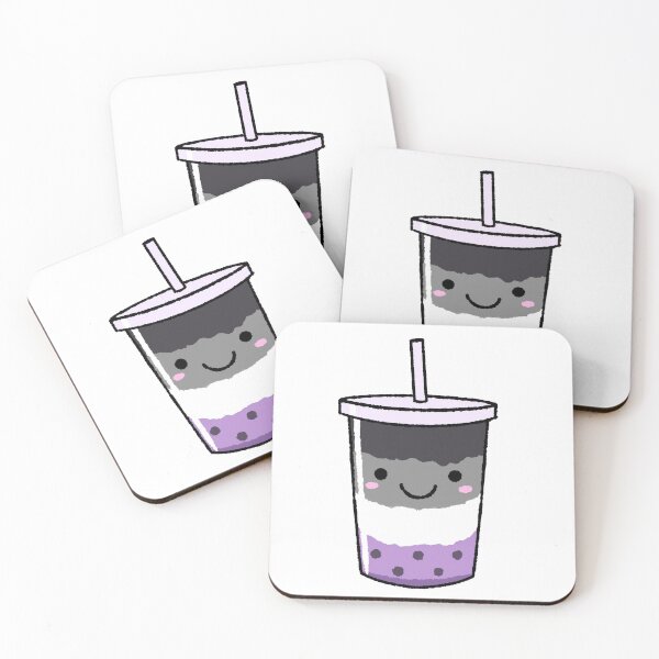 Item preview, Asexual Pride Bubble Tea designed and sold by rainbow-milk.
