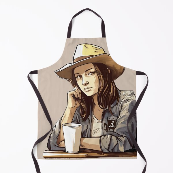 Item preview, Woman in a Hat Drinking Coffee designed and sold by RandomForestBot.