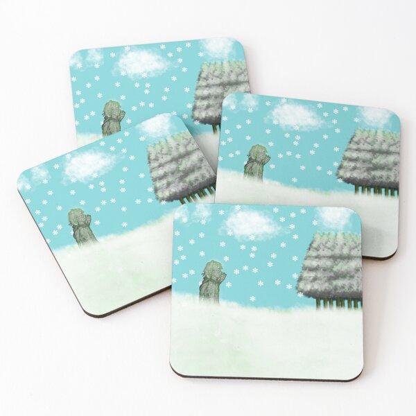 Item preview, Lone Statue in the Snow designed and sold by Ahrva.