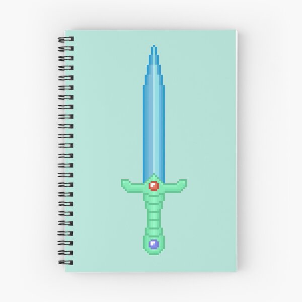 Item preview, pixel blue blade sword designed and sold by autumnalmanac.