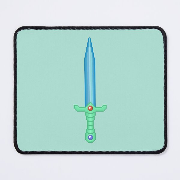 Item preview, pixel blue blade sword designed and sold by autumnalmanac.