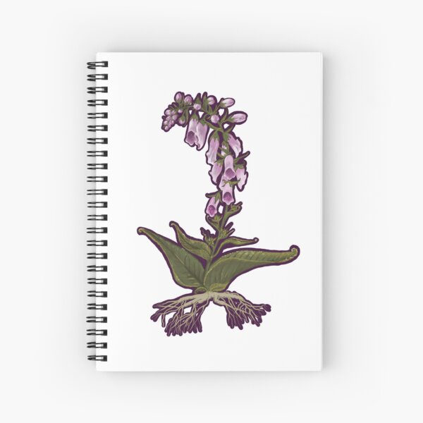 Aperçu de l'œuvre Fleur de digitale dessinée à la main créée et vendue par Britteny Perry.