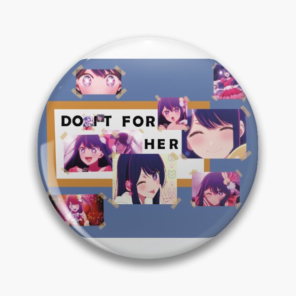 Item preview, OSHI NO KO: DO IT FOR HER (WHITE) designed and sold by FunGangStore.