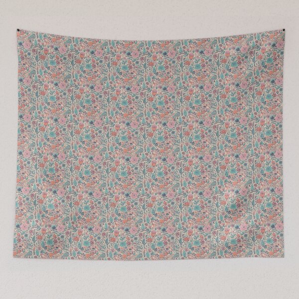 Item preview, Whimsical Leaf and Flower Pattern designed and sold by StudioTokyo.