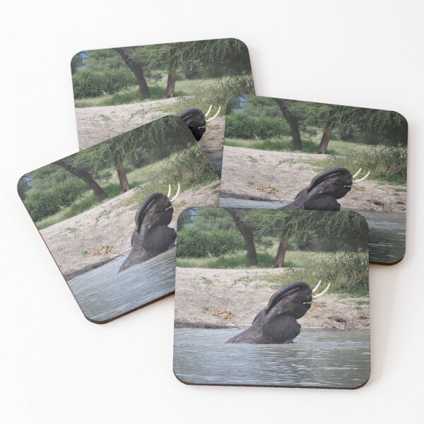Item preview, Elephant in waterhole  designed and sold by Ecodream.