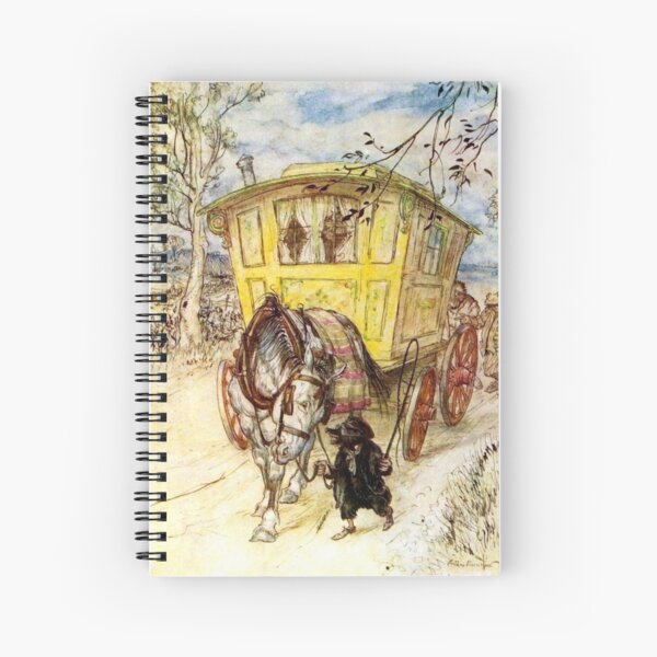 Artikel-Vorschau von Zigeunerwagen - Wind in den Weiden, Arthur Rackham, designt und verkauft von forgottenbeauty.