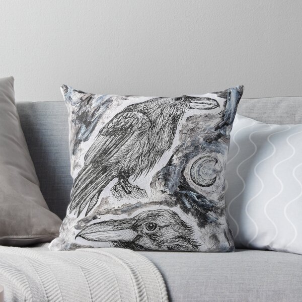 Item preview, Cuervos (y la luna) designed and sold by Radicalcacti.