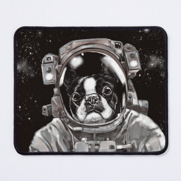 Item preview, Astronaut Bulldog Selfie 01 designed and sold by bignosework.