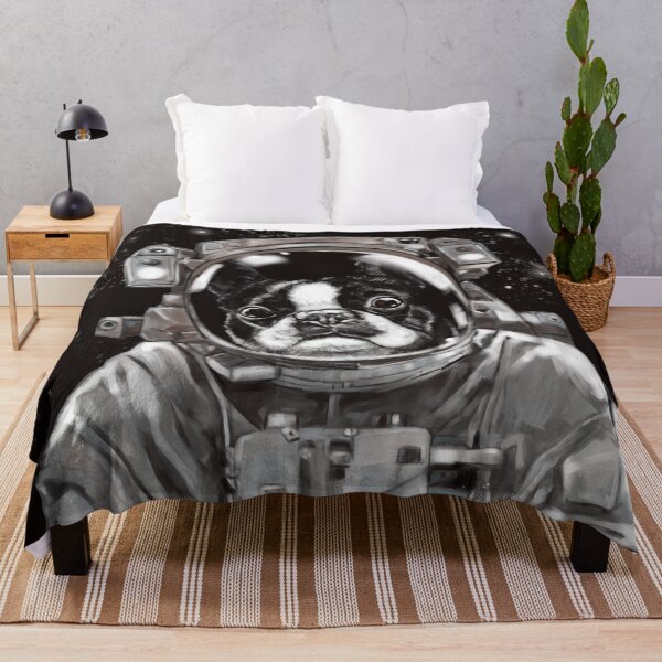 Item preview, Astronaut Bulldog Selfie 01 designed and sold by bignosework.
