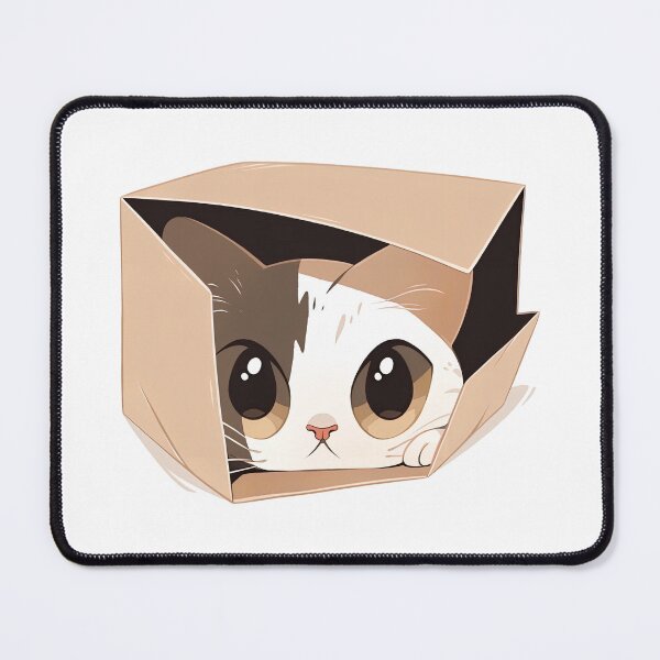 Item preview, Kawaii Cat Box | Japanesee Anime Style designed and sold by mtperspective.
