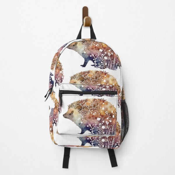 Item preview, A Bohemian Patterned Hedgehog Watercolor - Boho Animals designed and sold by GVRDesign.