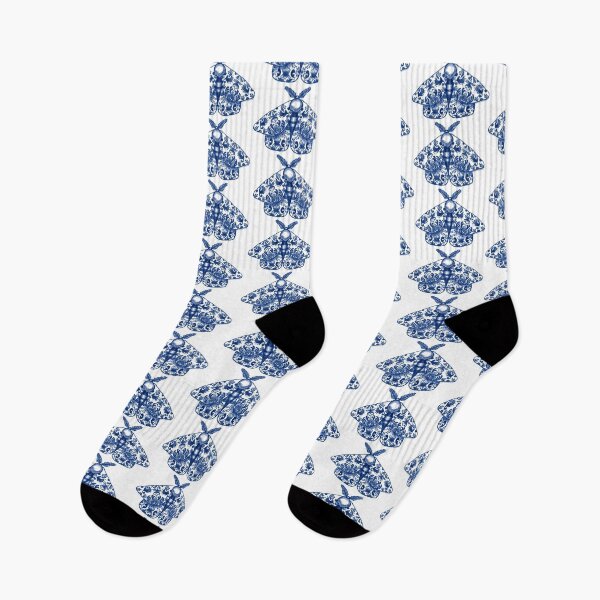 Item preview, Blue Moth, Delft Inspired designed and sold by LivingstonLine.