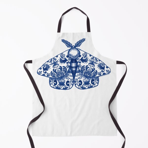 Item preview, Blue Moth, Delft Inspired designed and sold by LivingstonLine.