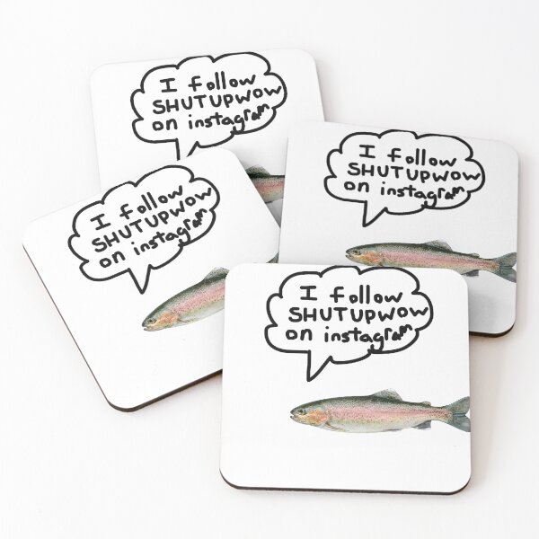 Item preview, I Follow Shutupwow Fish designed and sold by Shutupwow.