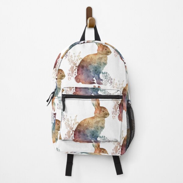 Item preview, A Bohemian Pastel Watercolor of a Rabbit - Boho Animals designed and sold by GVRDesign.