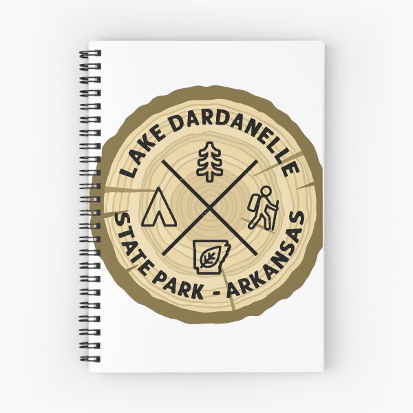 Item preview, Lake Dardanelle State Park Arkansas Log Slice designed and sold by VanyaKar.
