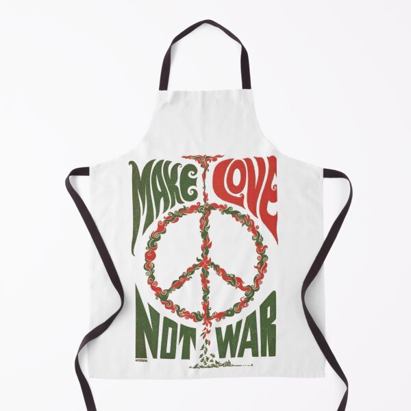 Item preview, Make Love Not War Peace Sign designed and sold by DukeGroovy.