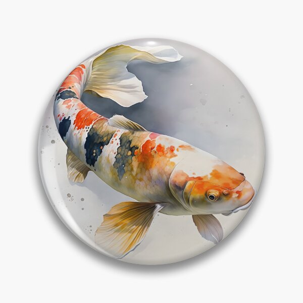 Item preview, Watercolor Koi: Graceful and Fluid Beauty designed and sold by SDVibeDesigns.
