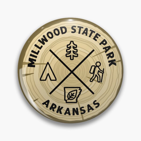 Item preview, Millwood State Park Arkansas Log Slice designed and sold by VanyaKar.
