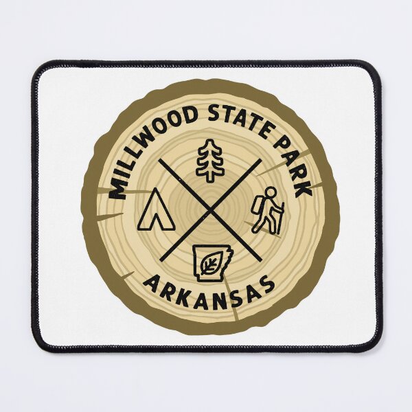 Item preview, Millwood State Park Arkansas Log Slice designed and sold by VanyaKar.