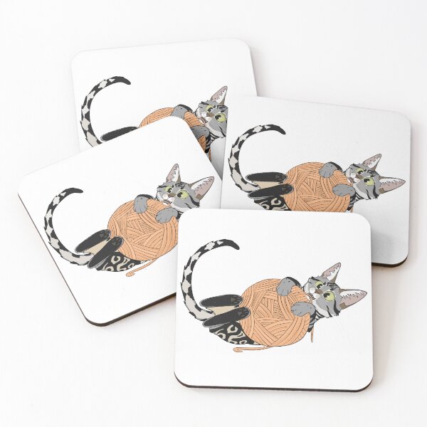 Item preview, Playful Tabby Kitten designed and sold by CreationsByBear.