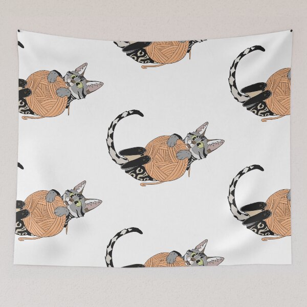Item preview, Playful Tabby Kitten designed and sold by CreationsByBear.