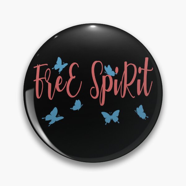 Item preview, Free Spirit, Cute, Kawaii, Inspirational, Motivational, Funny, Typography, Aesthetic Text designed and sold by DULCE76.