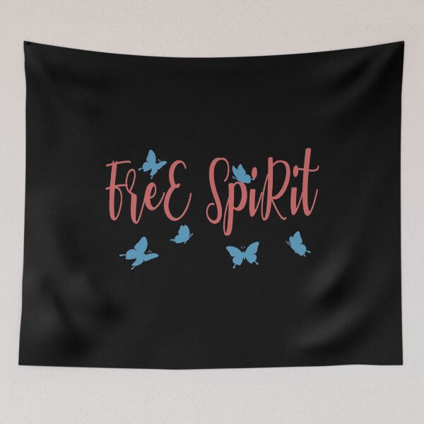 Item preview, Free Spirit, Cute, Kawaii, Inspirational, Motivational, Funny, Typography, Aesthetic Text designed and sold by DULCE76.