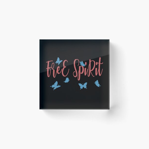 Item preview, Free Spirit, Cute, Kawaii, Inspirational, Motivational, Funny, Typography, Aesthetic Text designed and sold by DULCE76.