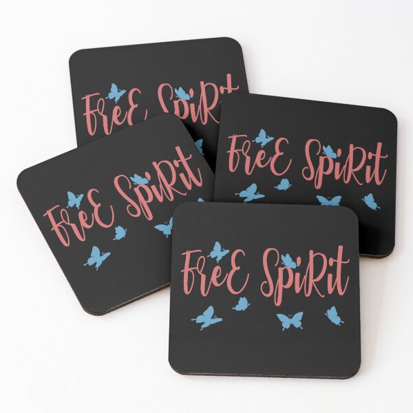 Item preview, Free Spirit, Cute, Kawaii, Inspirational, Motivational, Funny, Typography, Aesthetic Text designed and sold by DULCE76.