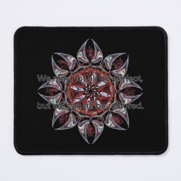 Item preview, We may not all be perfect, but we can all be restored. designed and sold by DelightfulLight.