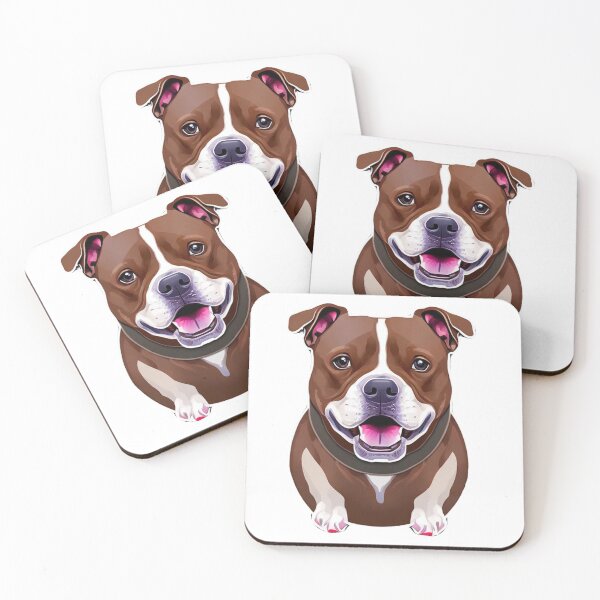 Item preview, Cute Panting Dog Brown Puppy Cartoon sticker designed and sold by Bloomin'  Arty Families.