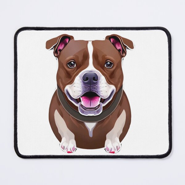 Item preview, Cute Panting Dog Brown Puppy Cartoon sticker designed and sold by Bloomin' Arty Families.